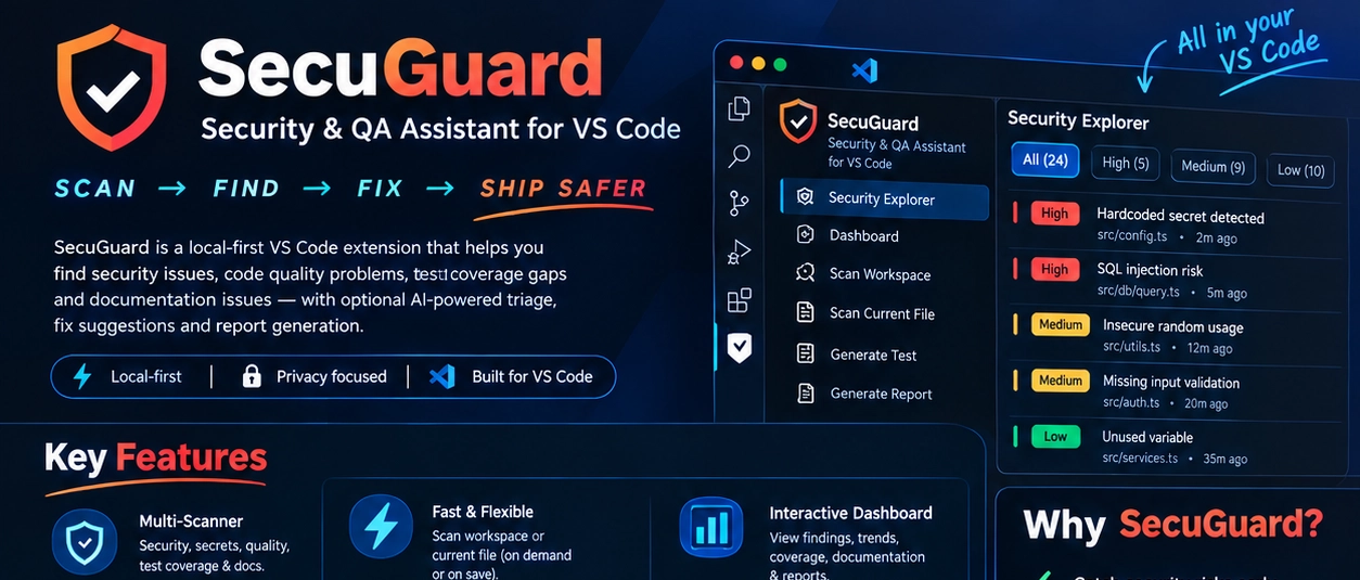 SecuGuard - Full-Stack Development Project